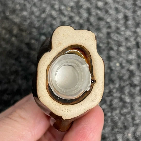 Foxes Racoon Marbled Salt and Pepper Shakers Hollyberry Winter - Picture 5 of 5